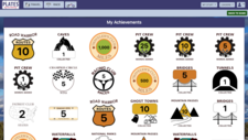 Plates Across America Achievements and Badges Page